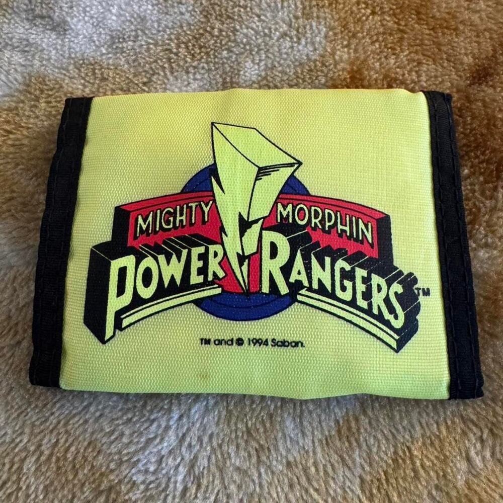 Mighty morphin power rangers wallet